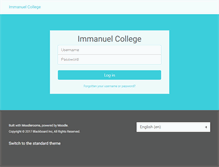 Tablet Screenshot of immanuel.mrooms2.net